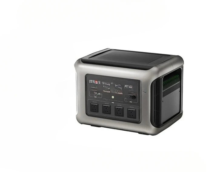 Portable power station 2016Wh expandable to 20kWh LFP battery 2500W emergency household/outdoor power supply R2500