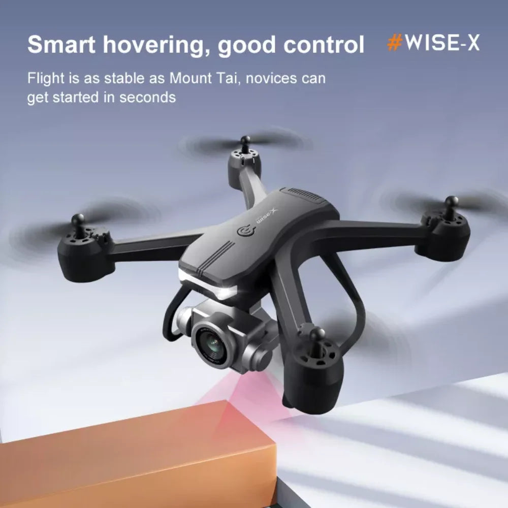 V14 Professional Drone, 3 Batteries, 6K HD Dual Camera, WiFi FPV Live Video, Portable RC Quadcopter, 120° Wide-Angle Lens, Altitude Hold, Gesture Control, 3D Flip, Foldable Design, Long Endurance, Suitable for Adults Beginners Aerial Photography & Outdoor