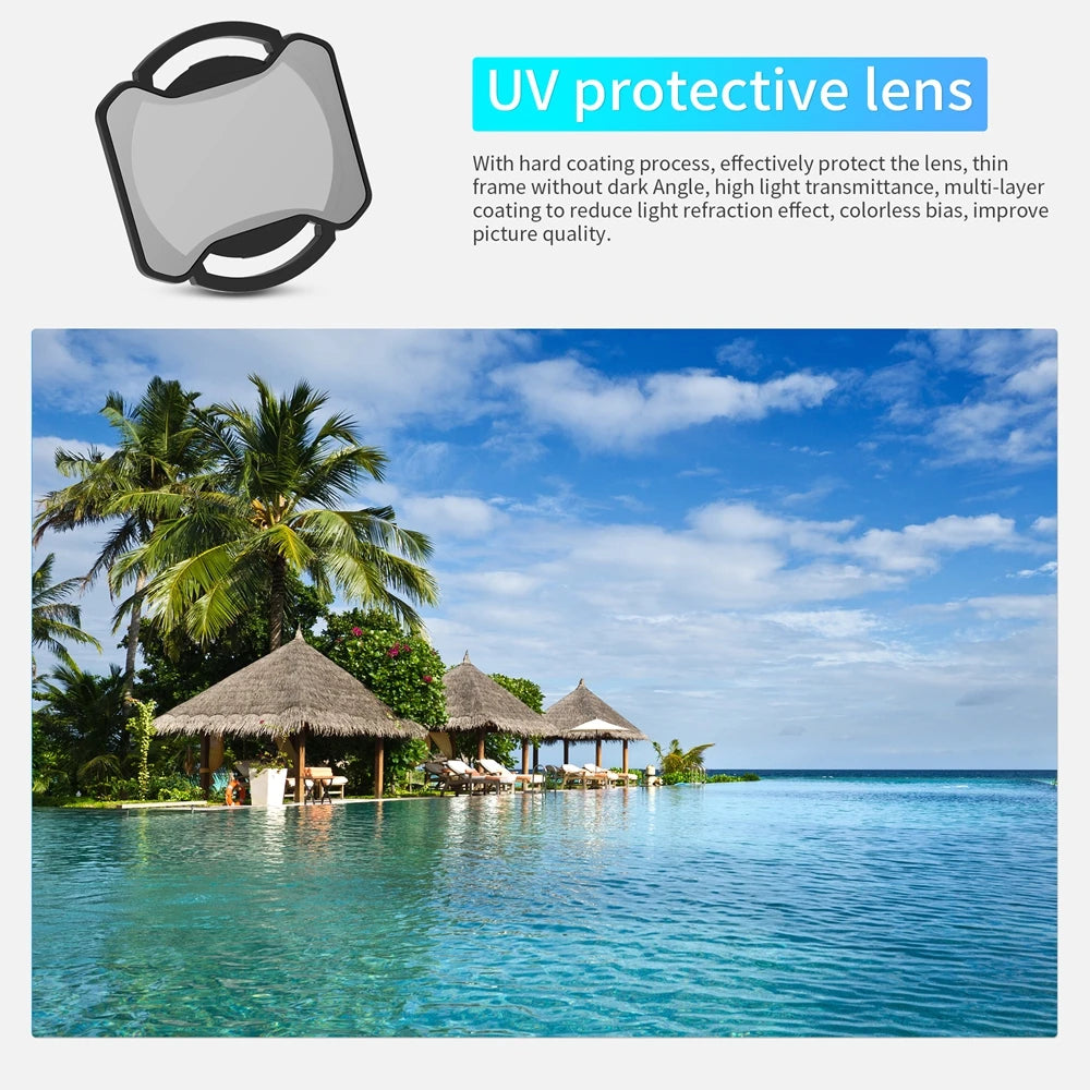 RCSTQ ND Filter For DJI Avata 2 Optical Glass Lenses Adjustable Filter Set ND8 ND16 ND32 ND64 UV CPL Drone Lens Accessories