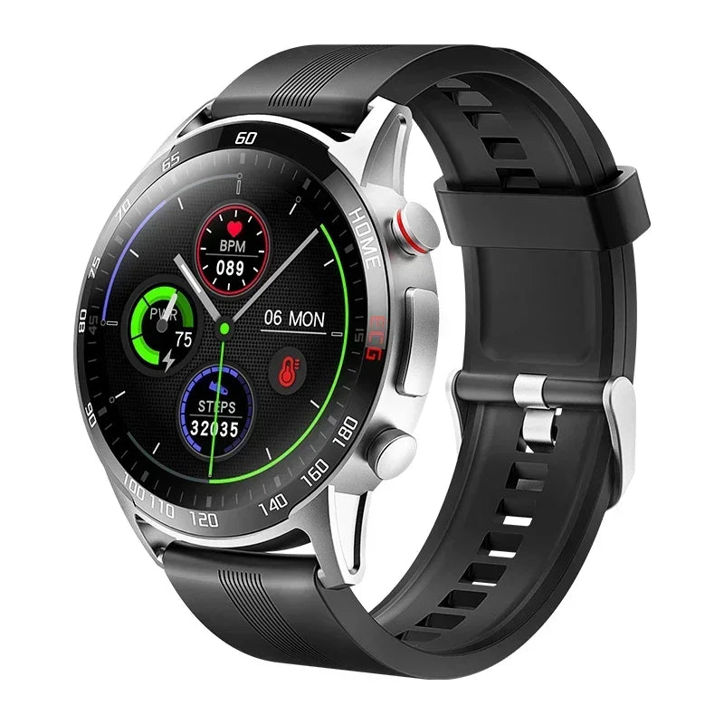 F600 Therapy Treatment Hyperglycemia Hypertension Hyperlipidemia Smartwatch Thermometer Waterproof Fitness Smart Watch