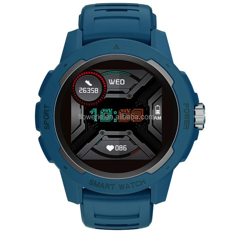 50m IP68 Waterproof Tactical Sports Smart Watch, Outdoor Running Diving Esports Adventure Fitness Wristwatch