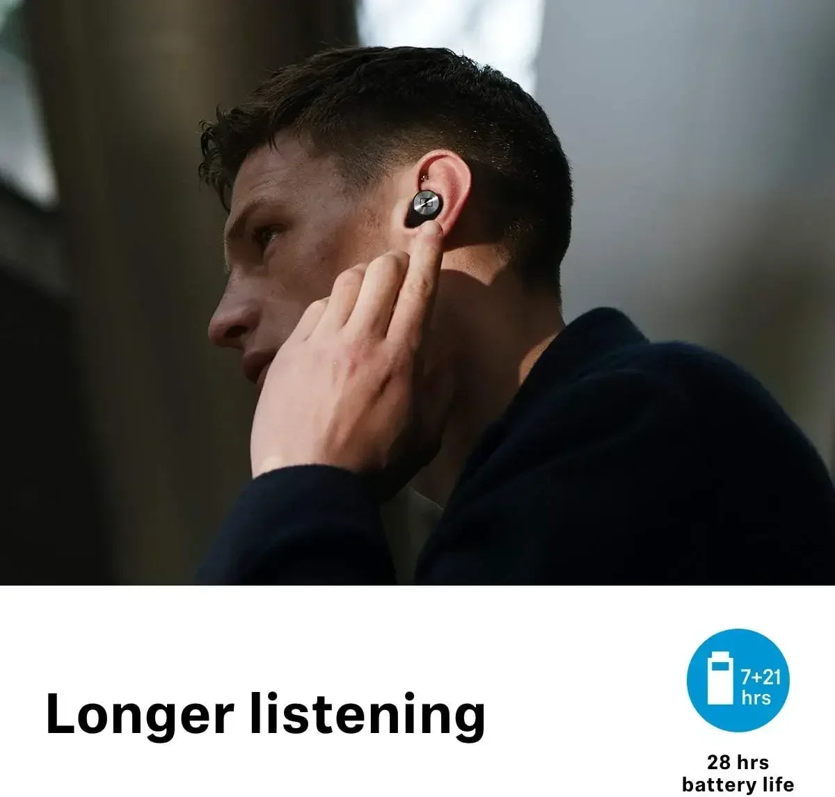 2026 Original SENNHEISER MOMENTUM True Wireless 2 Active Noise Cancelling Bluetooth 5.1 HiFi Stereo Earphones 28H Battery IPX4
