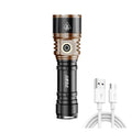 Strong Light High Power LED Flashlight Type-C Charging Waterproof Aluminum Alloy Torch Outdoor Camping Lantern Patrol