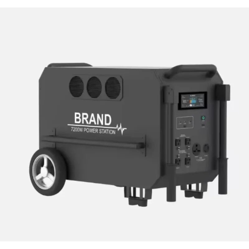 Portable Power Station 7000w Outdoor Ups Solar Generator 7kw Home Lithium Battery 10kwh Lifepo4 Battery