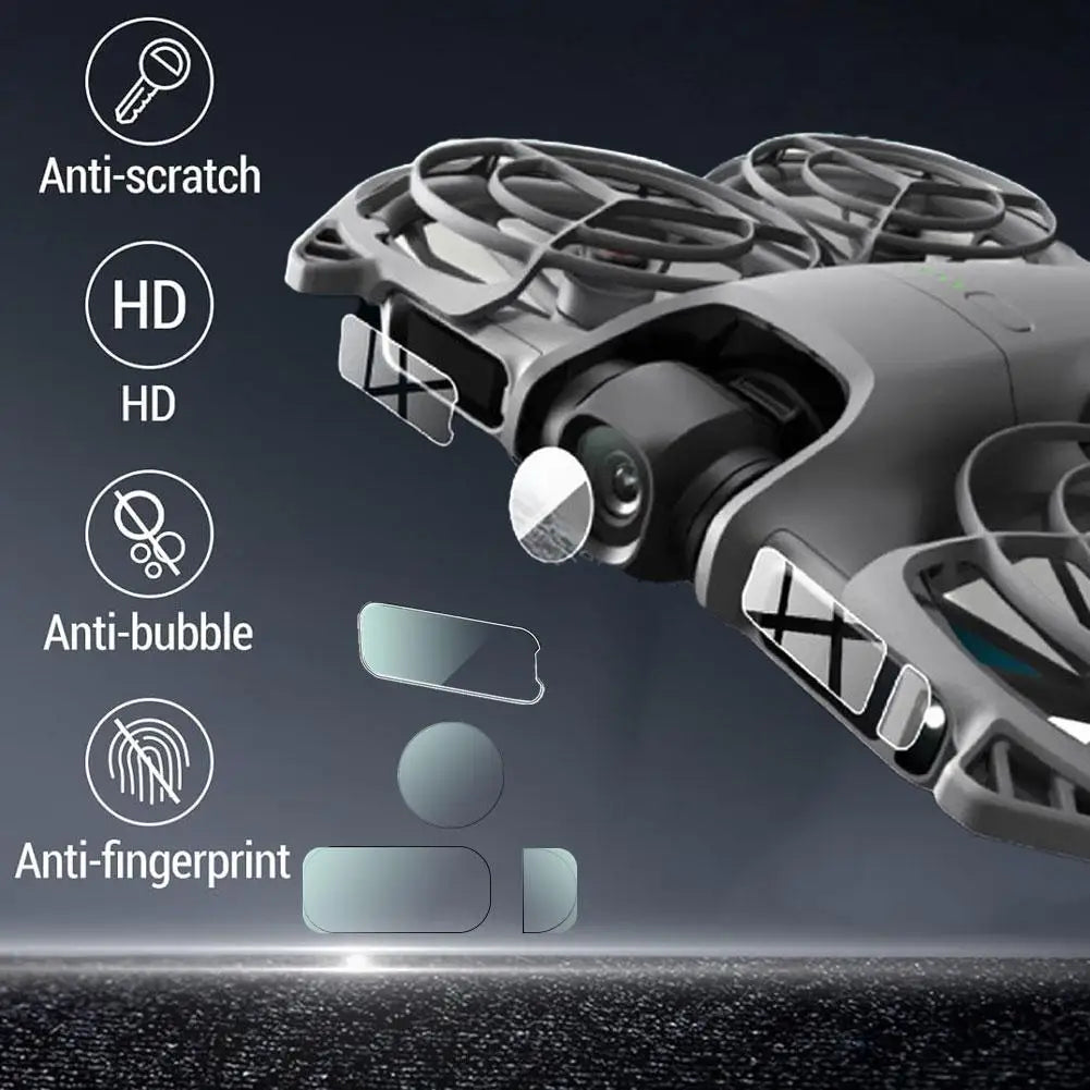 Ultra-HD Lens Screen Protector For DJI Neo 2 Anti-scratch Drone Camera Lens Tempered Film Cover Accessories