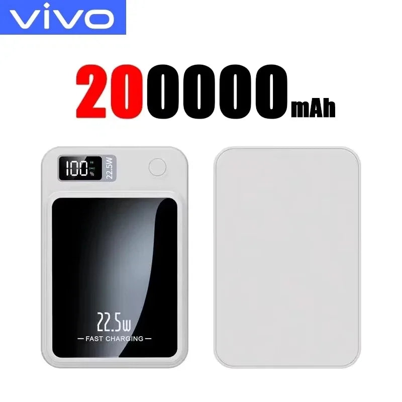VIVO 500000mAh Magnetic Wireless Power Bank PD22.5w  Super Fast Charging Powerbank for Magsafe For Iphone Samsung 2026 New