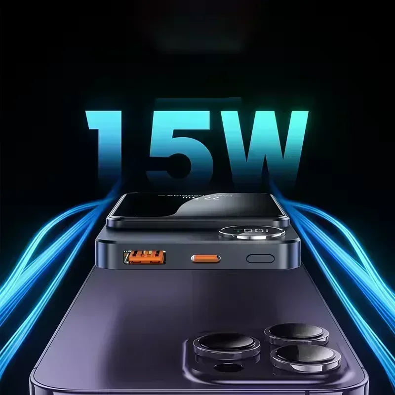 VIVO 500000mAh Magnetic Wireless Power Bank PD22.5w  Super Fast Charging Powerbank for Magsafe For Iphone Samsung 2026 New