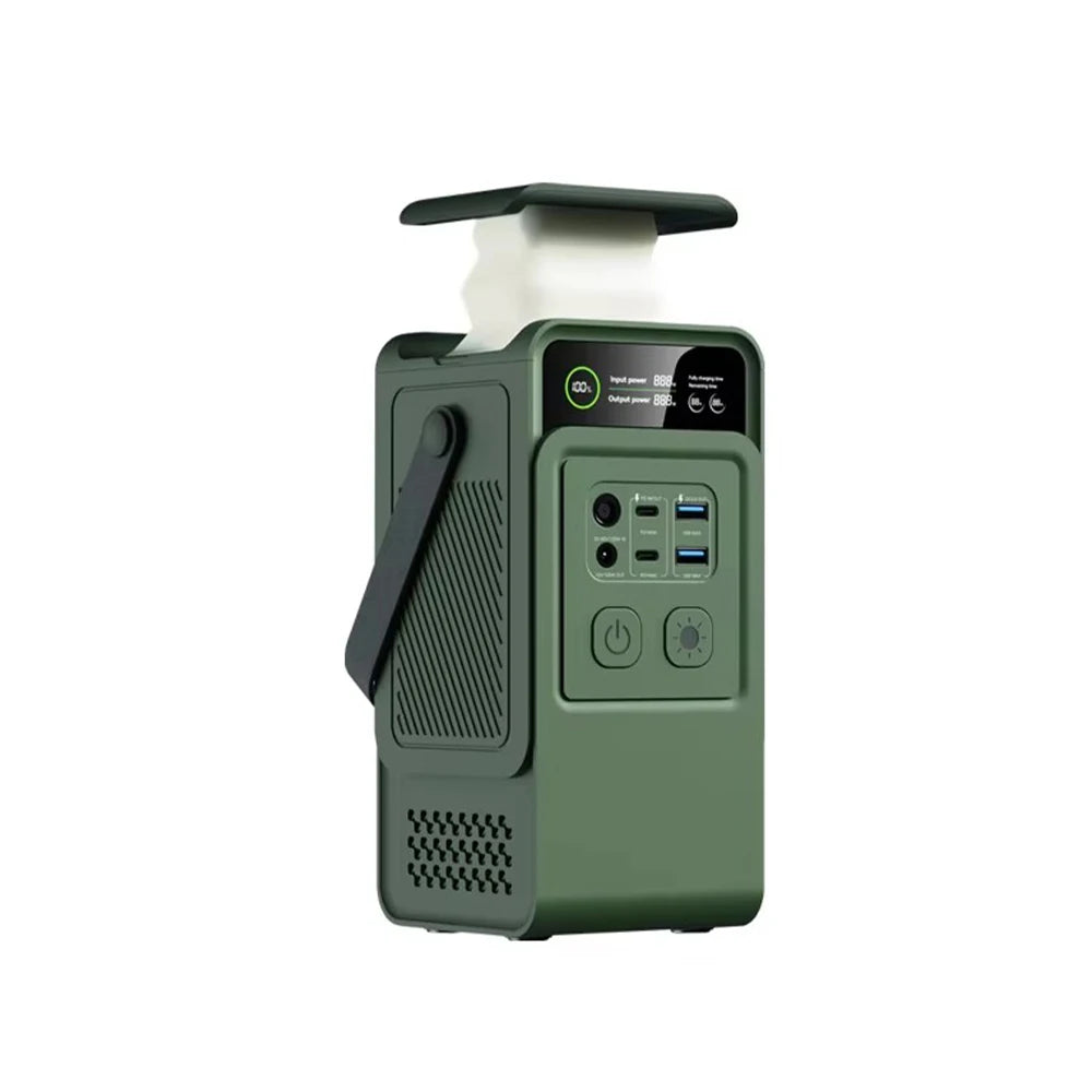 60000mAh 200W 192Wh Camping Power Station Power Bank LiFePo4 Portable Charger Battery Outdoor Solar Generator USB Port Supply