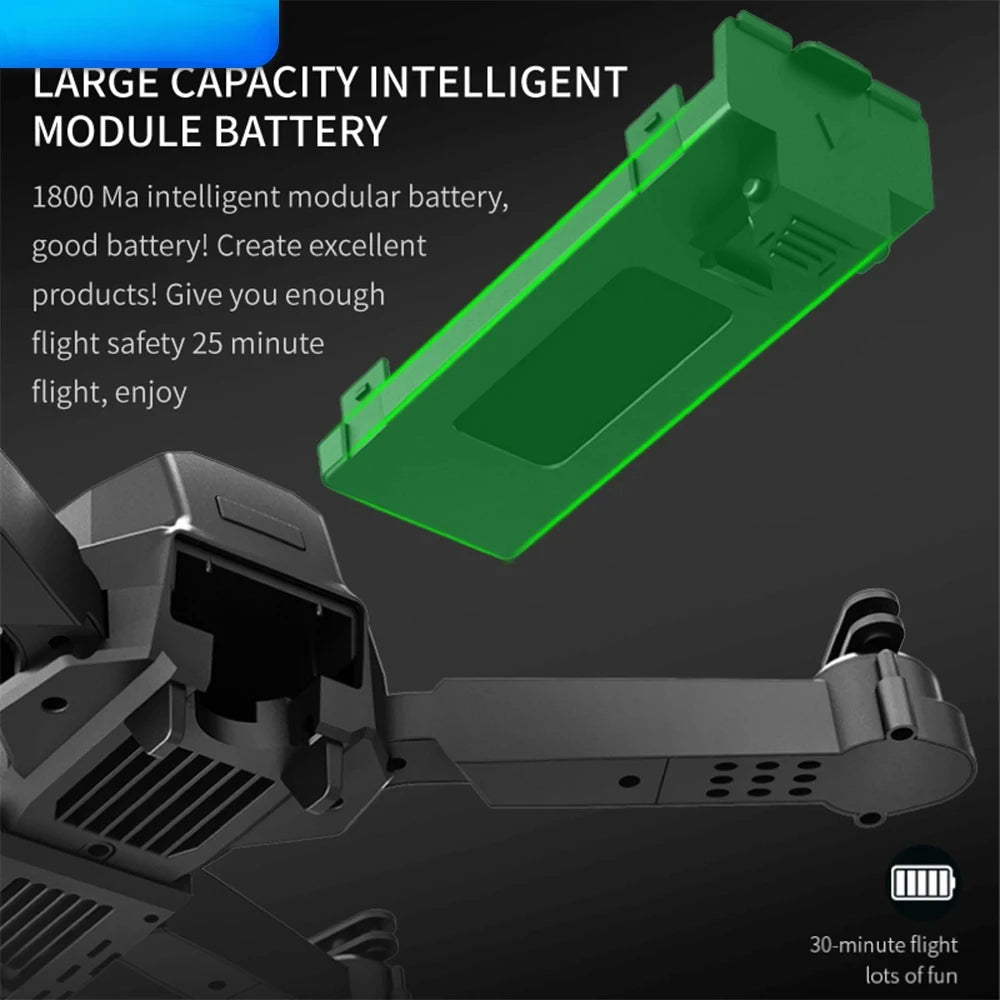 Altitude Fixation E99 Folding Drone Quadcopter Remote Control Handle Four Axis Aircraft HD 4K Photography UAV