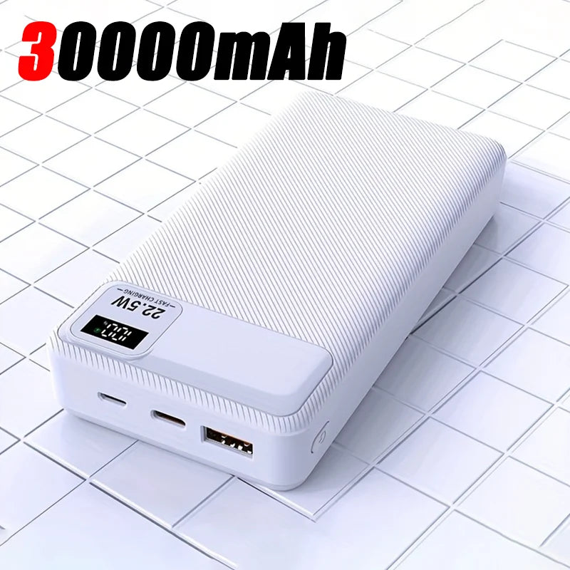 100000mAh Power Bank 22.5W Fast Charging Portable Charger External Battery High Capacity Powerbank For iPhone Huawei Oneplus