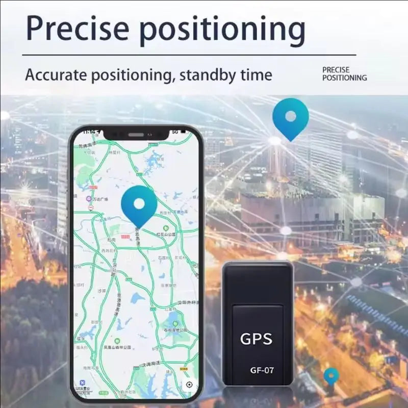 Car GPS Tracker GF07 Magnetic Vehicle GPS Locator Anti-lost Anti-theft Alarm GPS Tracking Device Mini GPS Locator Position APP
