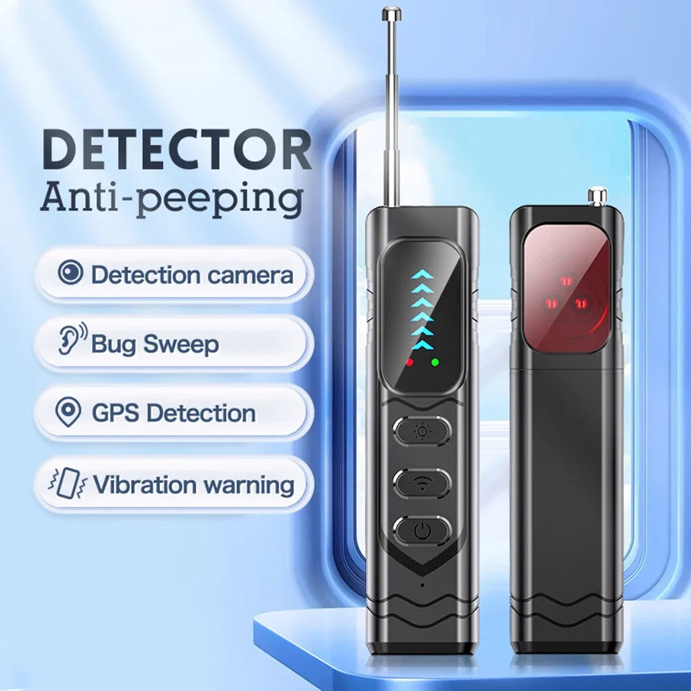 T17 Mini Camera Detector Security Protection Camera Devices GPS RF Signal Detector Camera Finder for Travel Office Hotel