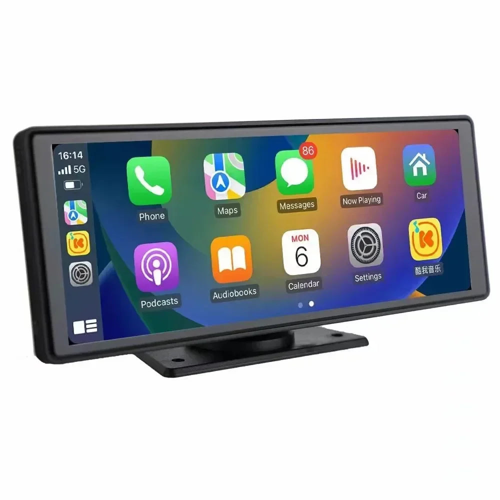10.26 Dash board Carplay screen Android auto projection Reverse image Reverse rearview BT FM launches AUX GPS optional