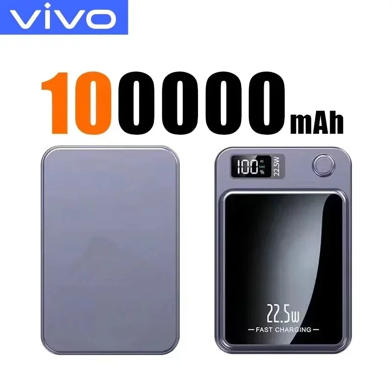 VIVO 500000mAh Magnetic Wireless Power Bank PD22.5w  Super Fast Charging Powerbank for Magsafe For Iphone Samsung 2026 New