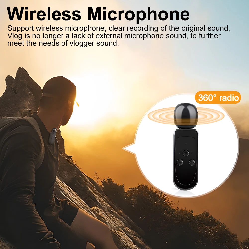 Ourlife MTR40 Pro 5K Action Camera 4K60FPS 2.0" Touch Screen 170° 30M Waterproof 5X Zoom WiFi Professional Helmet Sports Camera