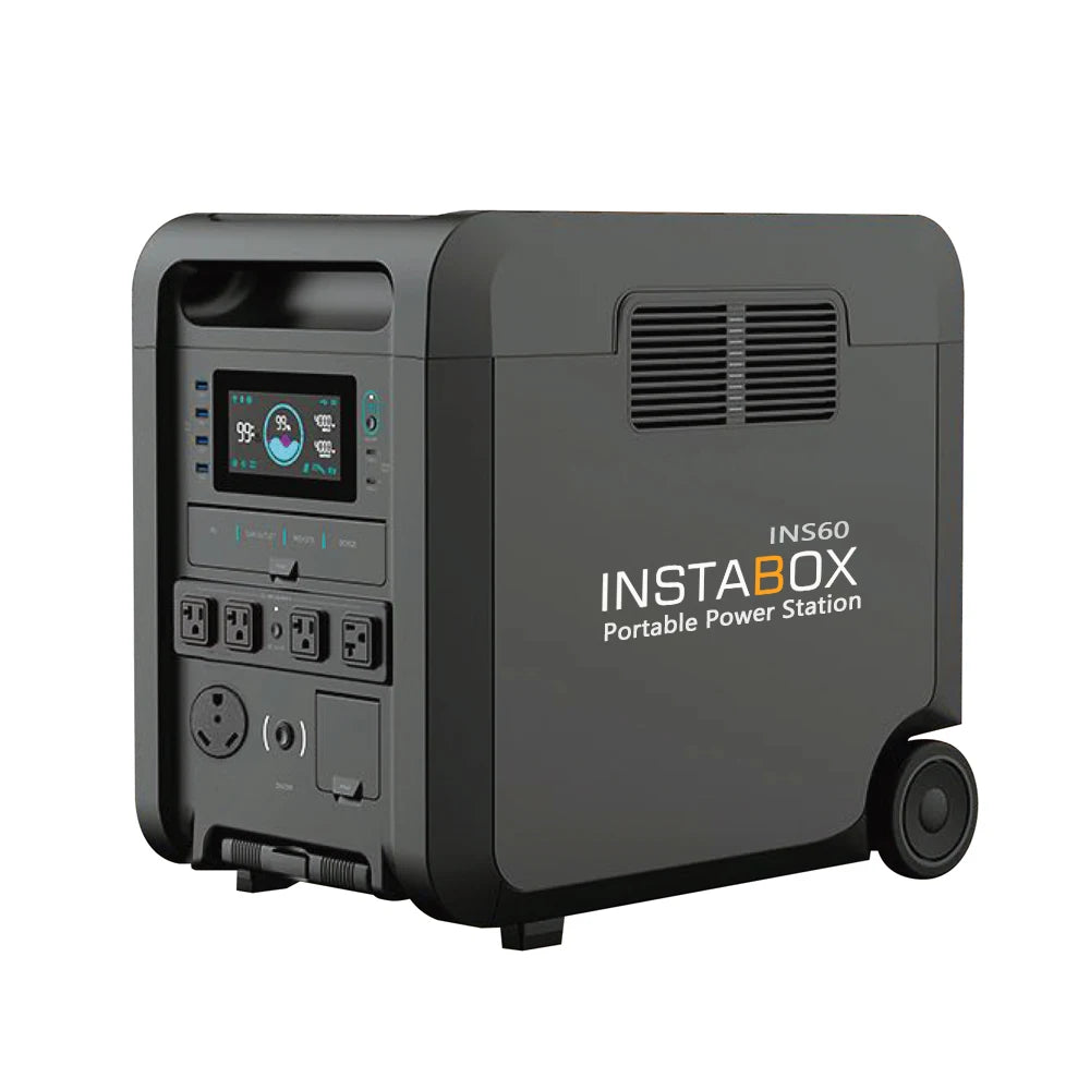 UPS Function 4200W Portable Power Station Solar Powered Generator Energy Storage For Household Outdoor