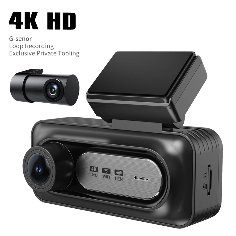 LanYuXuan 2025 New Explosion Universal Dual Lens Dash Cam 4K Car DVR Night Vision for  Sensor TF Card New Generation Driving