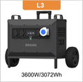 L5 5000W Powerstation Large Capacity 5040Wh Solargenerator Waterproof Outdoor LiFePO4 Portable Power Station Box Solar Generator