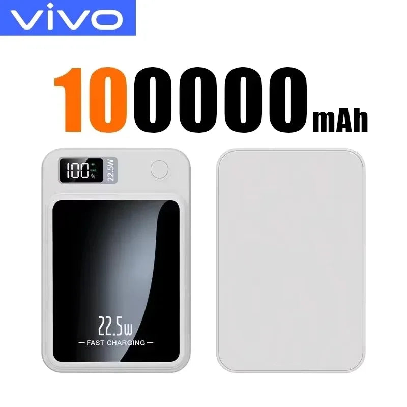 VIVO 500000mAh Magnetic Wireless Power Bank PD22.5w  Super Fast Charging Powerbank for Magsafe For Iphone Samsung 2026 New