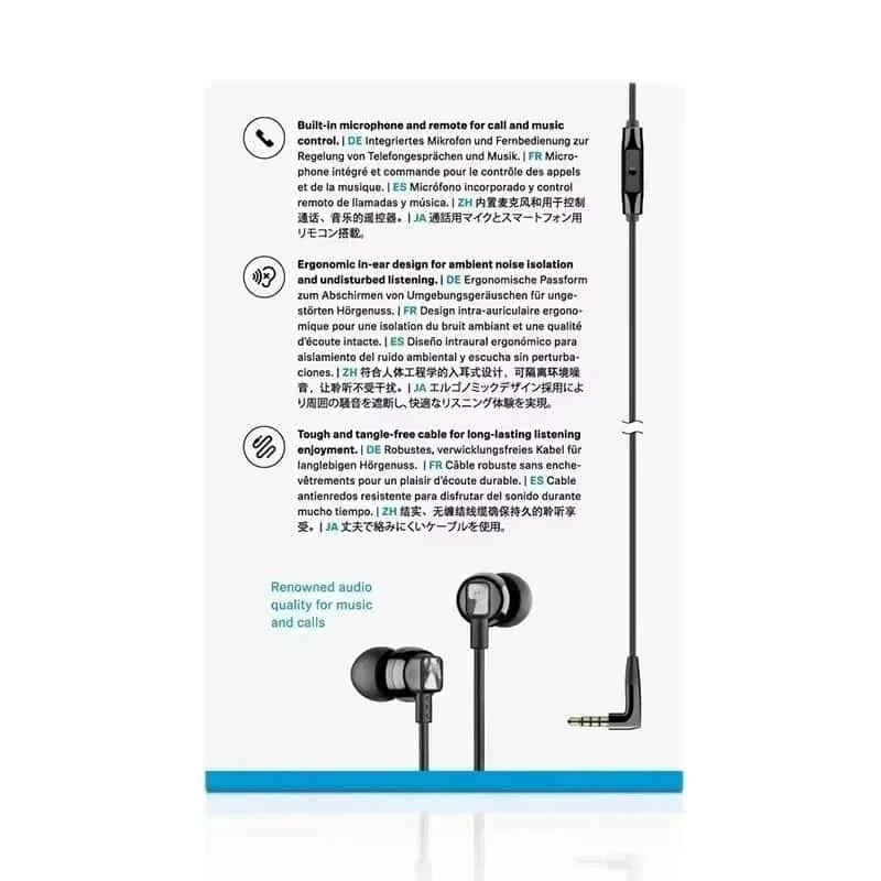 2026 CX300S In Ear Wired Earphones Gaming Headset Pure Sound Noise Isolation Intelligent Remote Control Music Original