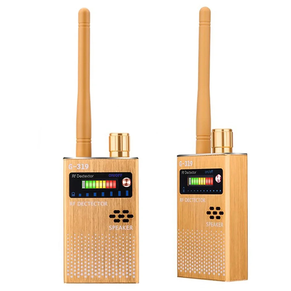 G319A Wireless RF Signal Detector Cell Phone Detects Bug GPS Tracker Hidden Camera GSM Listening Device Finder Scanner 1-8000MHz
