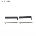 1Pair 24mm To 22mm/20mm Wristband Adapter For 7/9/D5i Smartwatch Accessories Smart Watch Replacement Connector