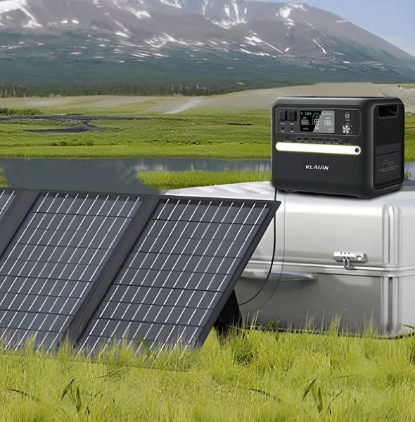 2025 Hot Sale 2160WH LiFePO4 Solar Power Station Portable Emergency Backup for Blackout & Natural Disaster Preparedness