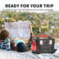 Good Quality 300W Portable Power Station 299.7Wh Solar Generator With 60W PD USB-C Wireless Charging For Outdoor Camping Oem Odm