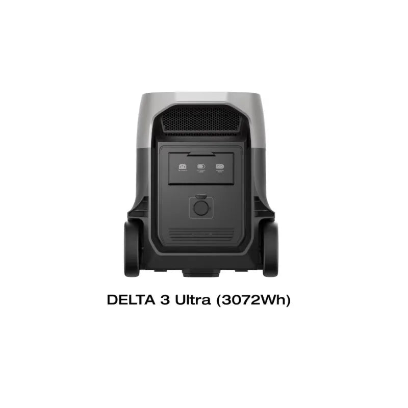3 Ultra Series Portable Power Station (3072Wh) 3600W Solar Generator 3600W AC Output 6000W Surge Output