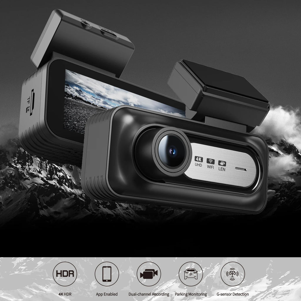 LanYuXuan 2025 New Explosion Universal Dual Lens Dash Cam 4K Car DVR Night Vision for  Sensor TF Card New Generation Driving