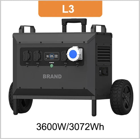 L5 5000W Powerstation Large Capacity 5040Wh Solargenerator Waterproof Outdoor LiFePO4 Portable Power Station Box Solar Generator