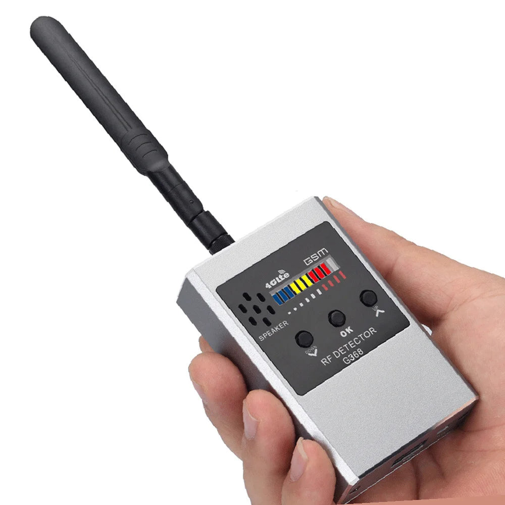 G338 Anti-tracking Detectors Bug Mini Anti-Spy Wireless RF Signal Automatic GPS Locator Tracker GSM Audio Hidden Camera Scanner