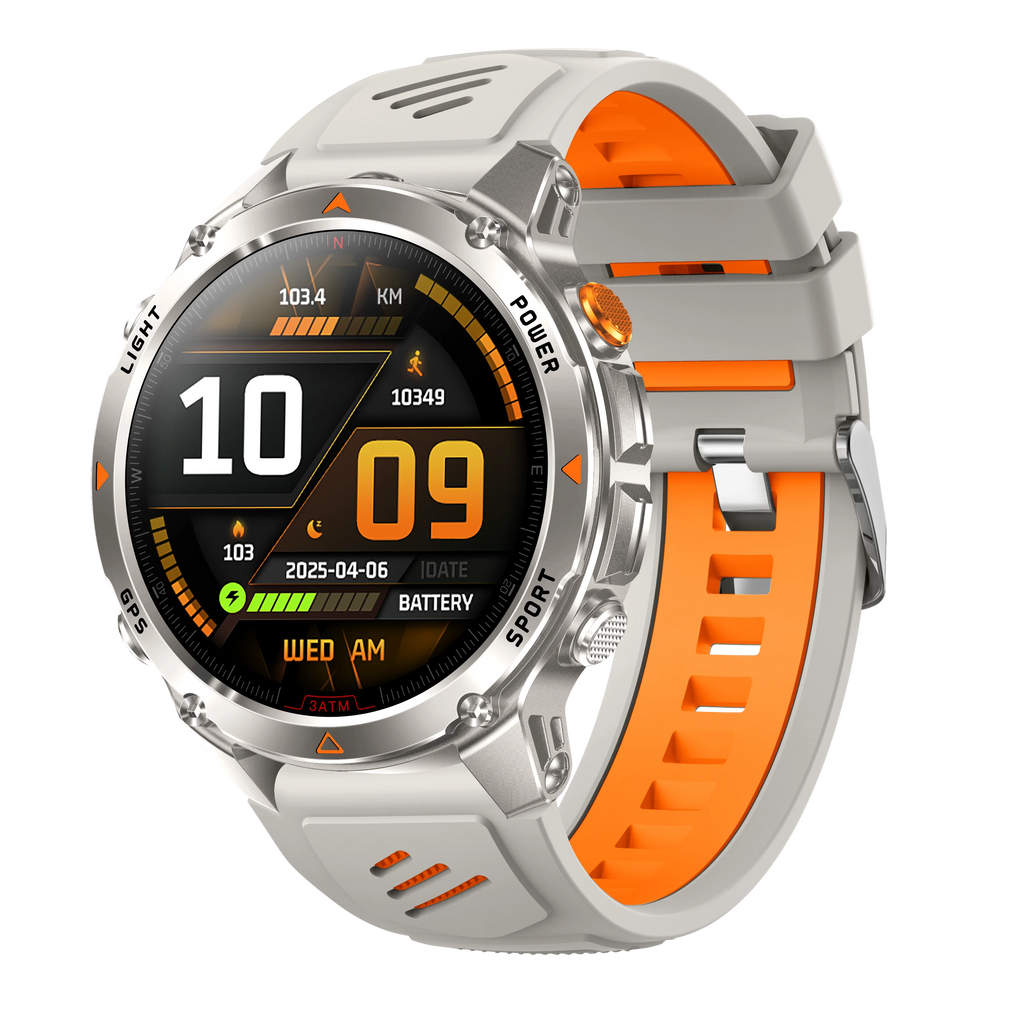 46" 360*360 IPS GPS Smart Watch, Bluetooth Men Sports Wristwatch, Multiple UI Themes & Sports Modes