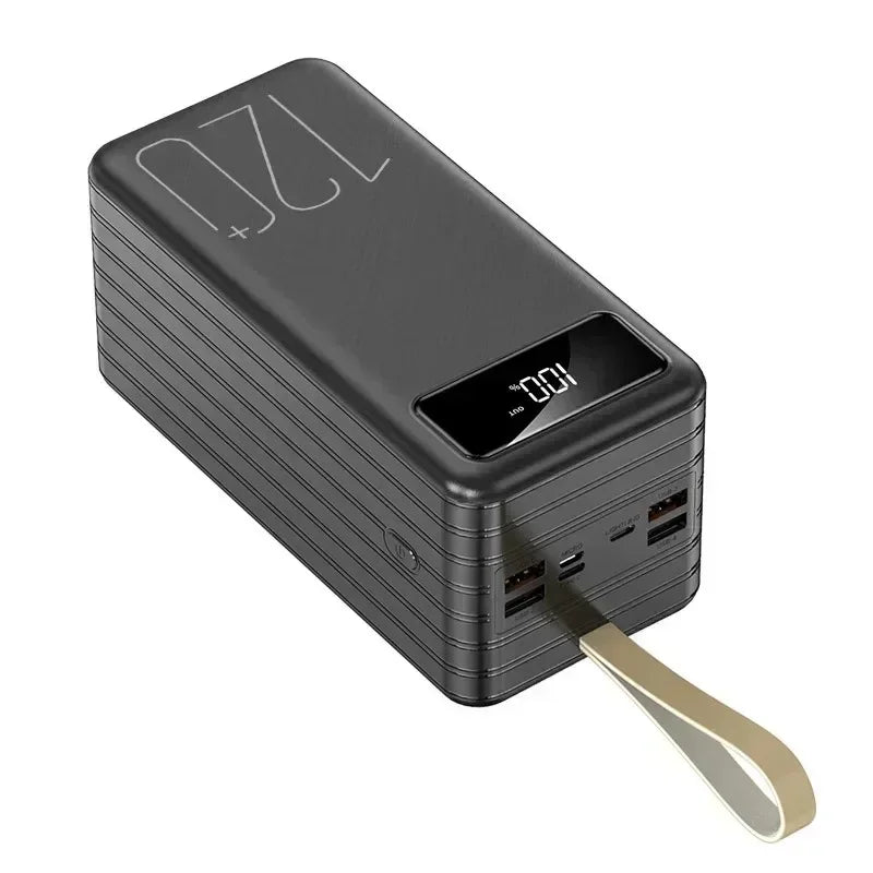 Portable 120000mAh High Capacity Power Bank 120W Super Fast Charging Powerbank Charger External Battery for Iphone Huawei Xiaomi