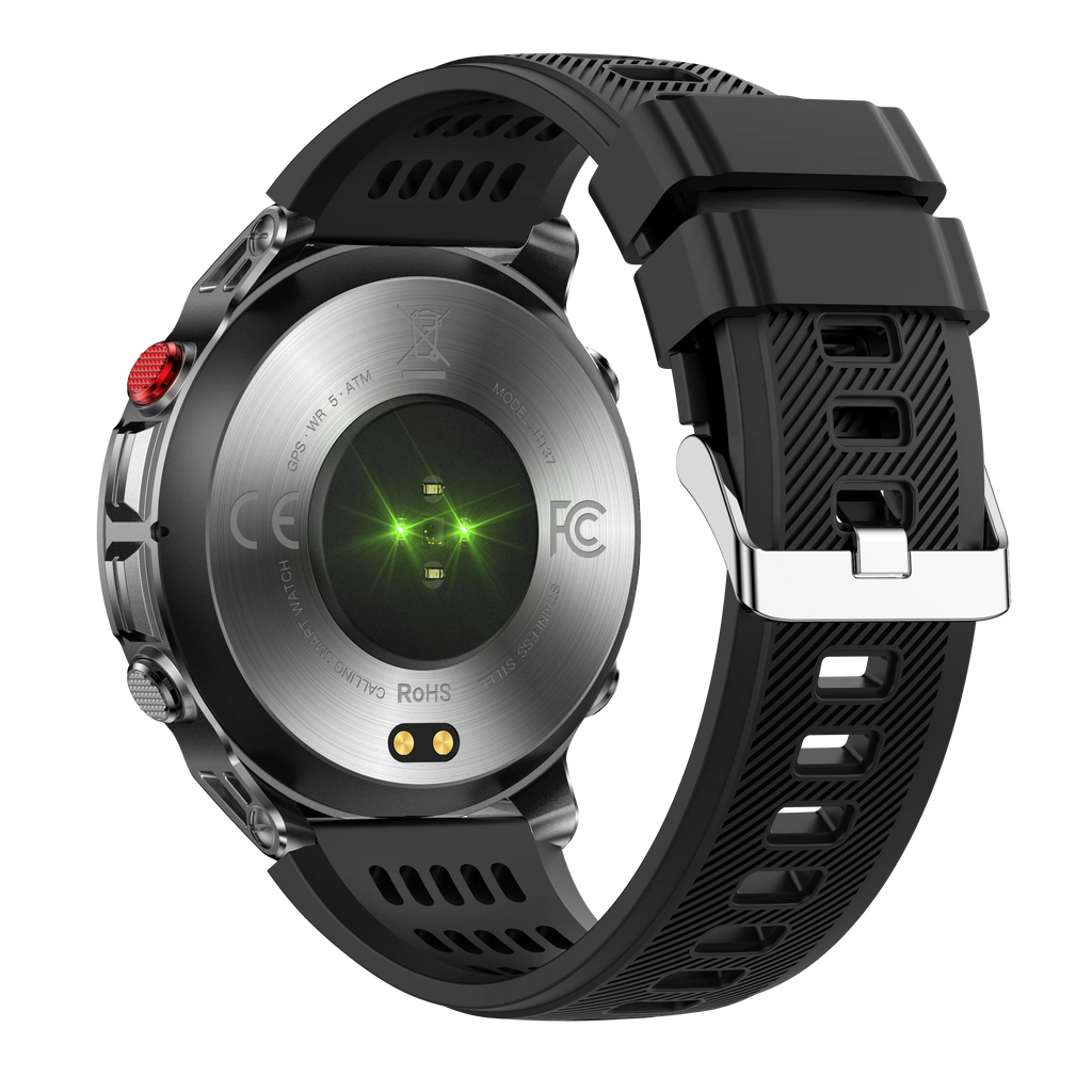 46" 360*360 IPS GPS Smart Watch, Bluetooth Men Sports Wristwatch, Multiple UI Themes & Sports Modes