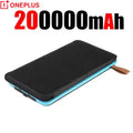 OnePlus 200000mAh Solar Powerbank Portable Folding Solar Panel USB Output Fast Charging Outdoor Camping Waterproof Sun Powerbank