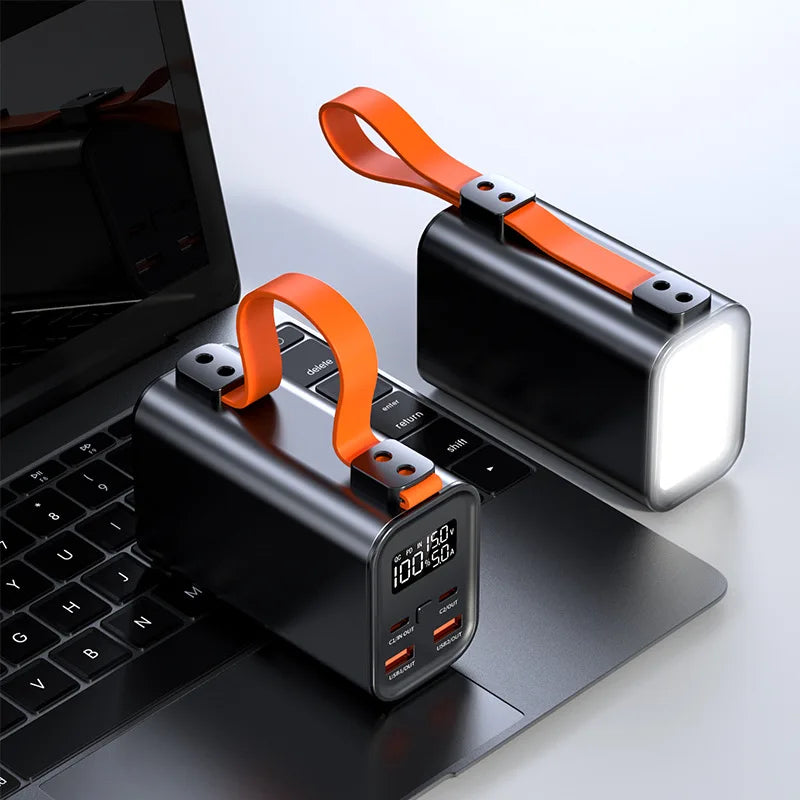 PD 100W Power Bank 30000mAh External Battery Fast Charging Portable Charger Powerbank For Laptop iPhone 16 Samsung Xiaomi Huawei