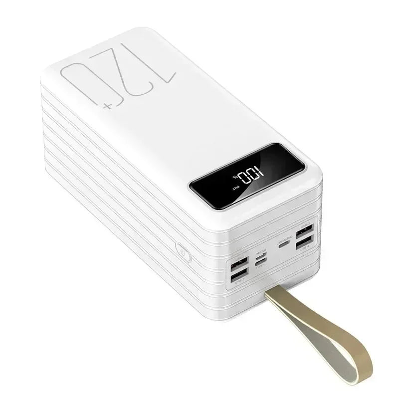 Portable 120000mAh High Capacity Power Bank 120W Super Fast Charging Powerbank Charger External Battery for Iphone Huawei Xiaomi