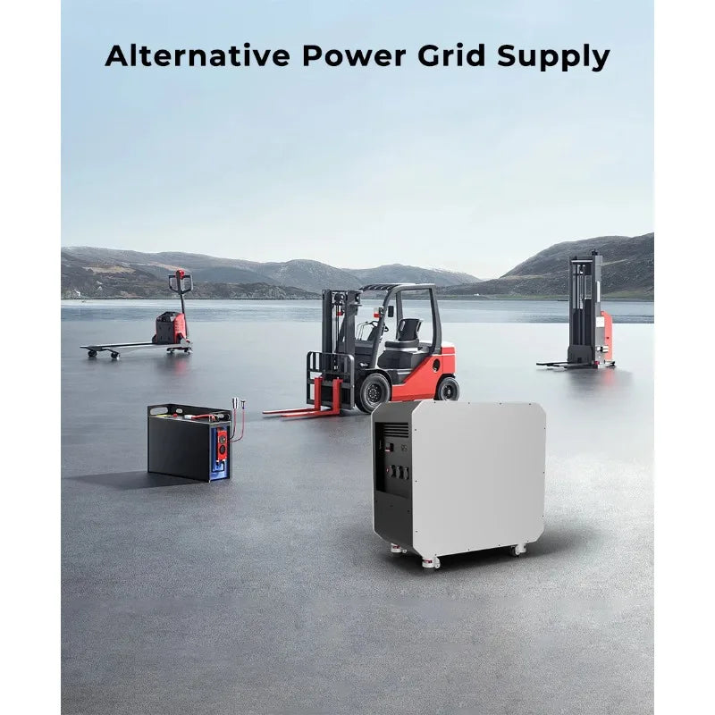 New Energy Storage LiFePO4 Battery Ups 10000w 12kw Portable Power Station LiFePO4 Solar Generator Camping Equipment Outdoor Cars