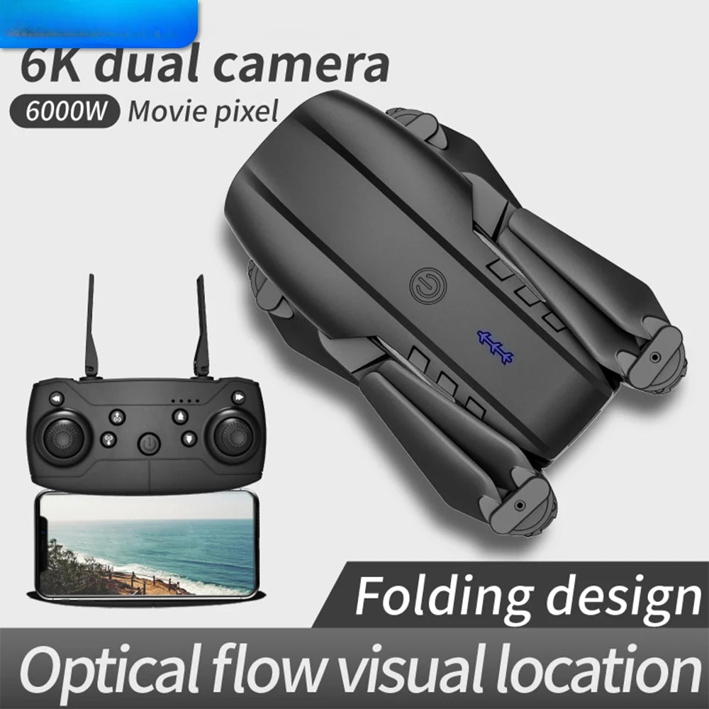 Altitude Fixation E99 Folding Drone Quadcopter Remote Control Handle Four Axis Aircraft HD 4K Photography UAV