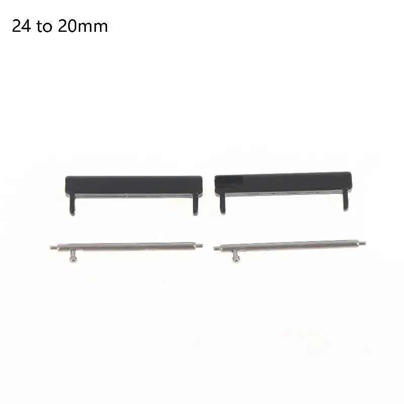 1Pair 24mm To 22mm/20mm Wristband Adapter For 7/9/D5i Smartwatch Accessories Smart Watch Replacement Connector
