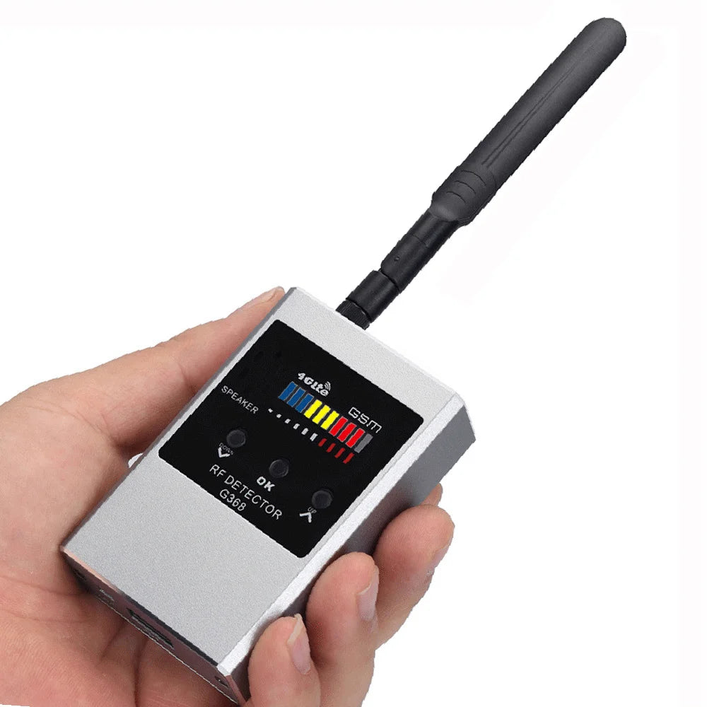 G338 Anti-tracking Detectors Bug Mini Anti-Spy Wireless RF Signal Automatic GPS Locator Tracker GSM Audio Hidden Camera Scanner