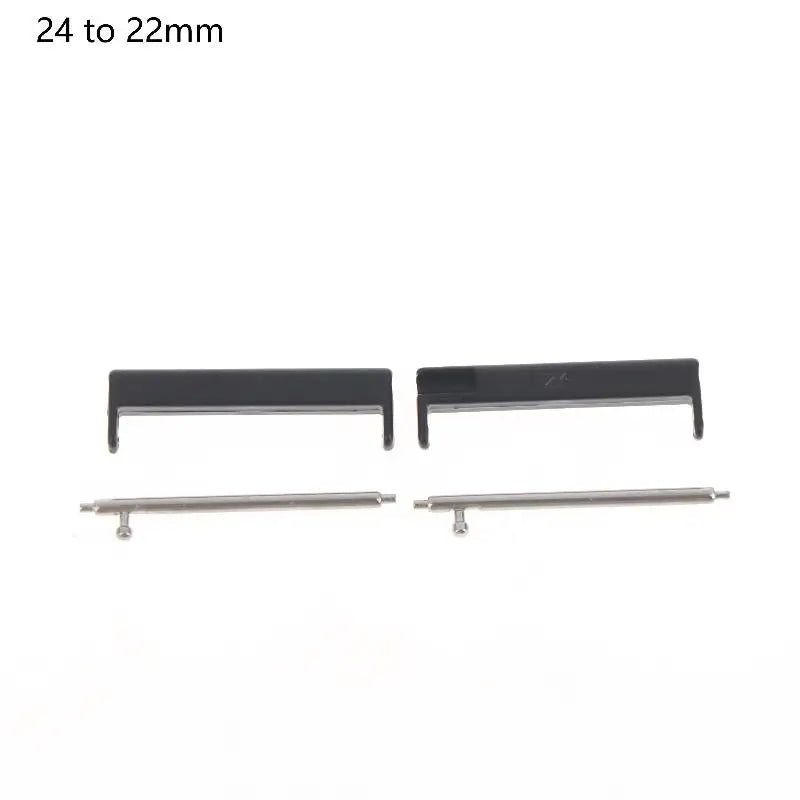 1Pair 24mm To 22mm/20mm Wristband Adapter For 7/9/D5i Smartwatch Accessories Smart Watch Replacement Connector