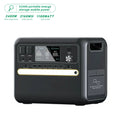 2025 Hot Sale 2160WH LiFePO4 Solar Power Station Portable Emergency Backup for Blackout & Natural Disaster Preparedness
