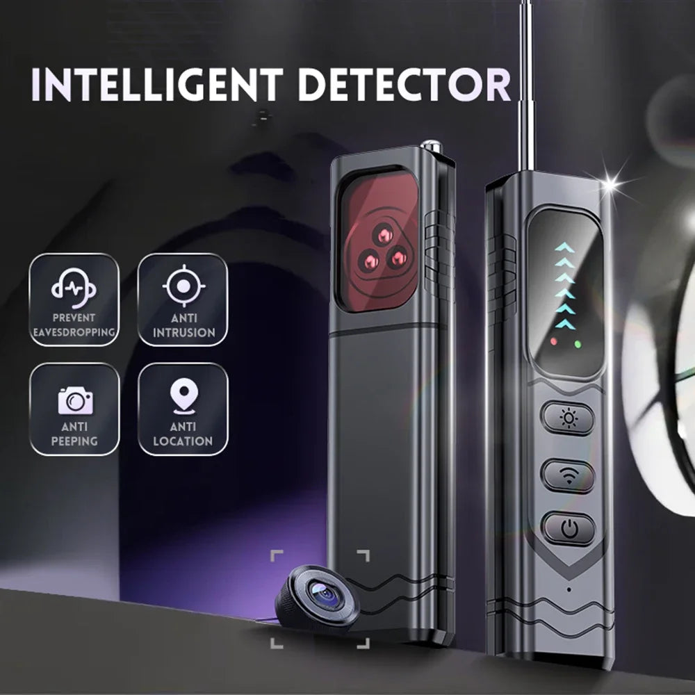 T17 Mini Camera Detector Security Protection Camera Devices GPS RF Signal Detector Camera Finder for Travel Office Hotel
