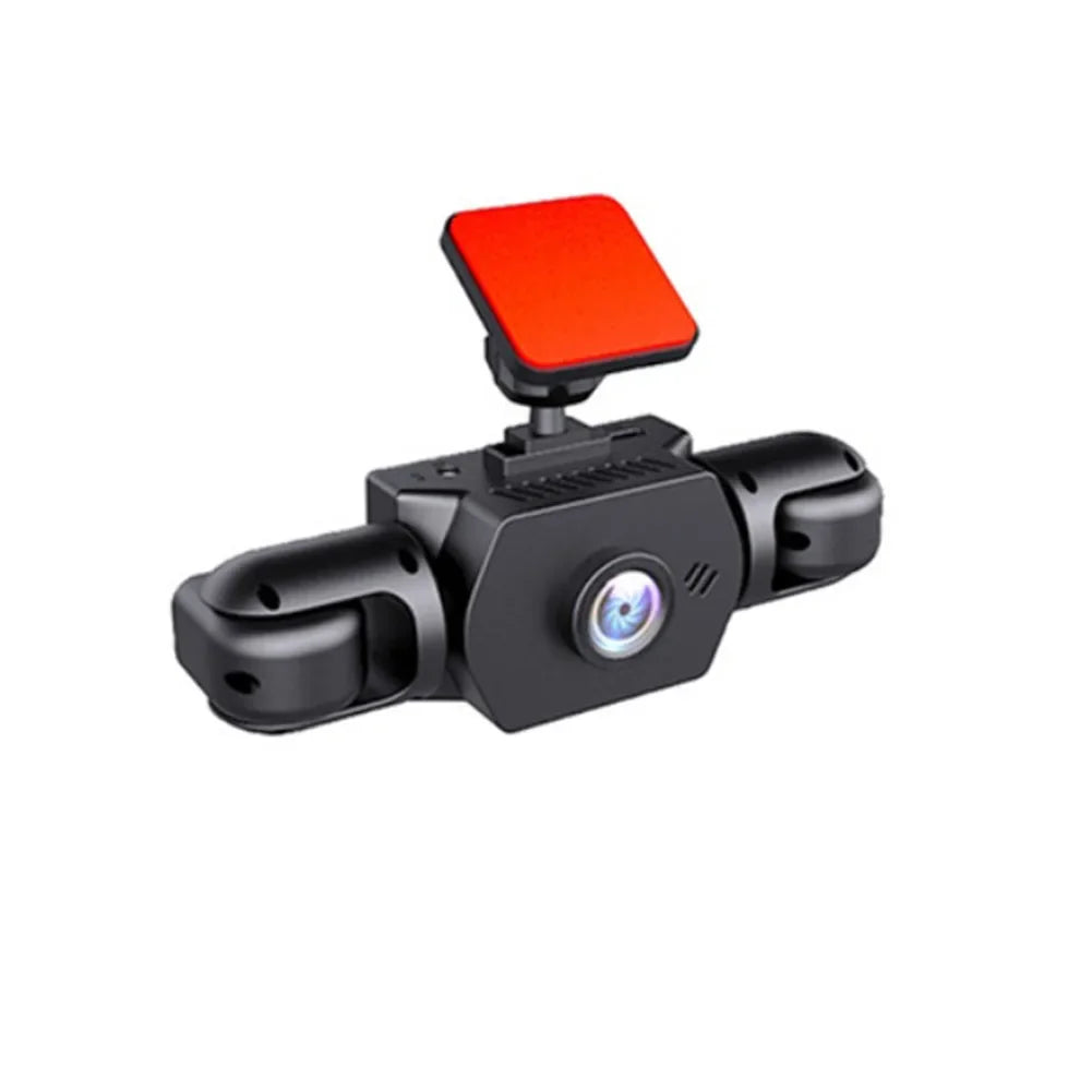 360° Full View Car Dashcam 4K UHD Front & 1080P SideRear Cameras All Around-View Driving Recorder With 3/4 Lenses
