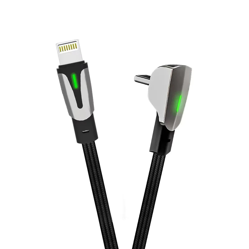 For Tesla Fast Charging Cable Car Phone Charging Cable PD 60W Type C 90 Degree USB C Charger For Tesla Model 3/Y Phone Charging