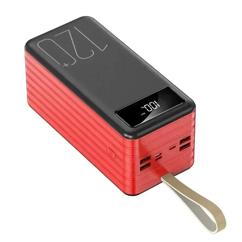 Portable 120000mAh High Capacity Power Bank 120W Super Fast Charging Powerbank Charger External Battery for Iphone Huawei Xiaomi
