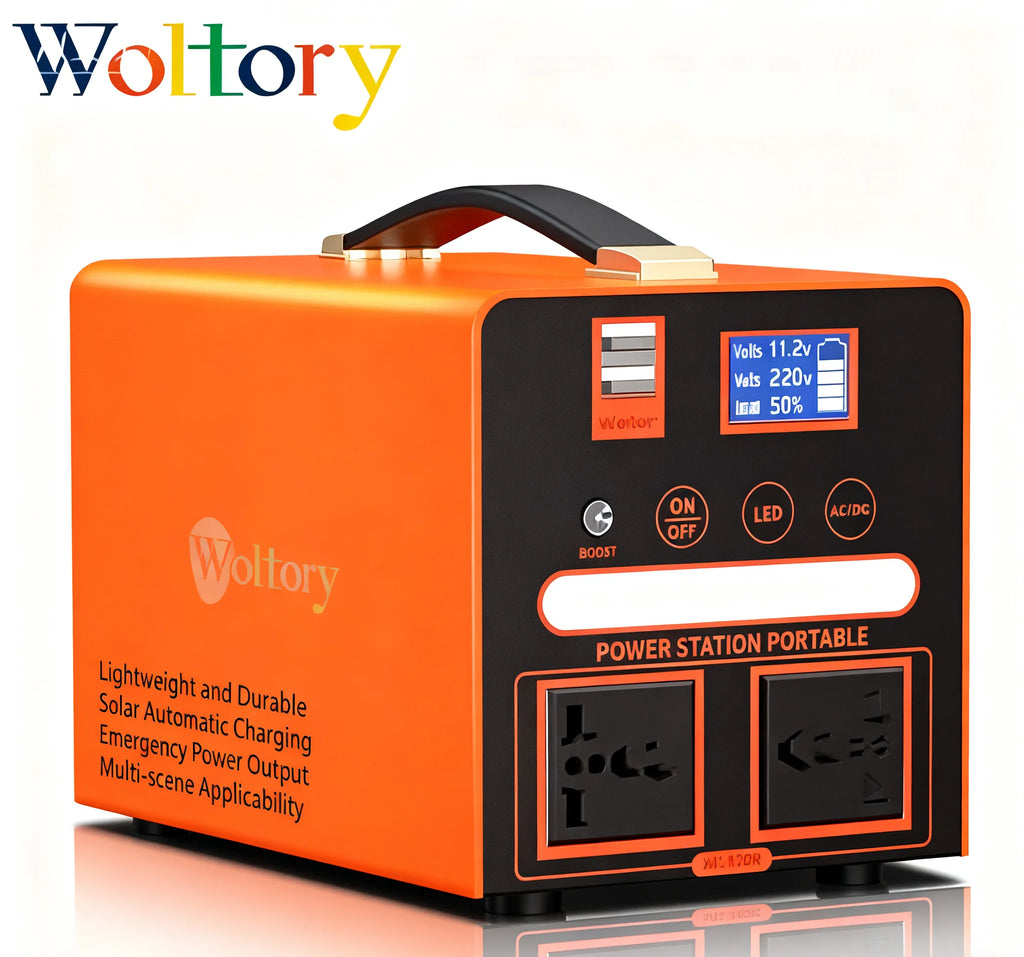 Portable Power Station 400w Fast Charging Lithium Battery 220v Outdoor Mobile Power Supply