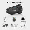 Freedconn Motorcycle Intercom Helmet Bluetooth Headset Dvr Group Headphone WiFi App Motorbike Dash Cam Interphone